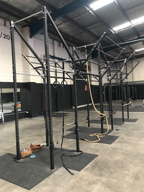 Custom Squat Rig NC FITNESS RIG - 3 SQUAT RACK BAYS – Fit Repair